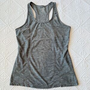 Reebok Women's Heathered Gray Tank Top Size S